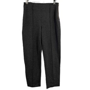 Kit And Ace Gray Pant High Waist Straight Leg Ponte Knit Womens Size 4